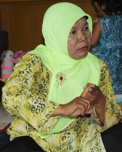 Wismawati, warga belajar Sekolar Perempuan Akar Rumput (SPAR) Padang Pariaman. [Foto : Mas Rachmadi]